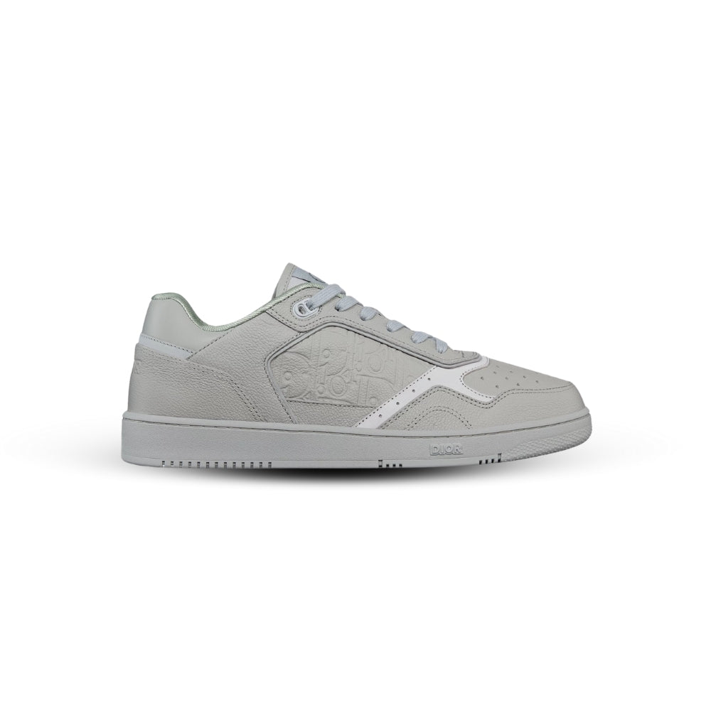 Dior B27 Uptown Low-Top Sneaker – Gray Grained Calfskin & Gray Dior Gravity Leather (Men’s)