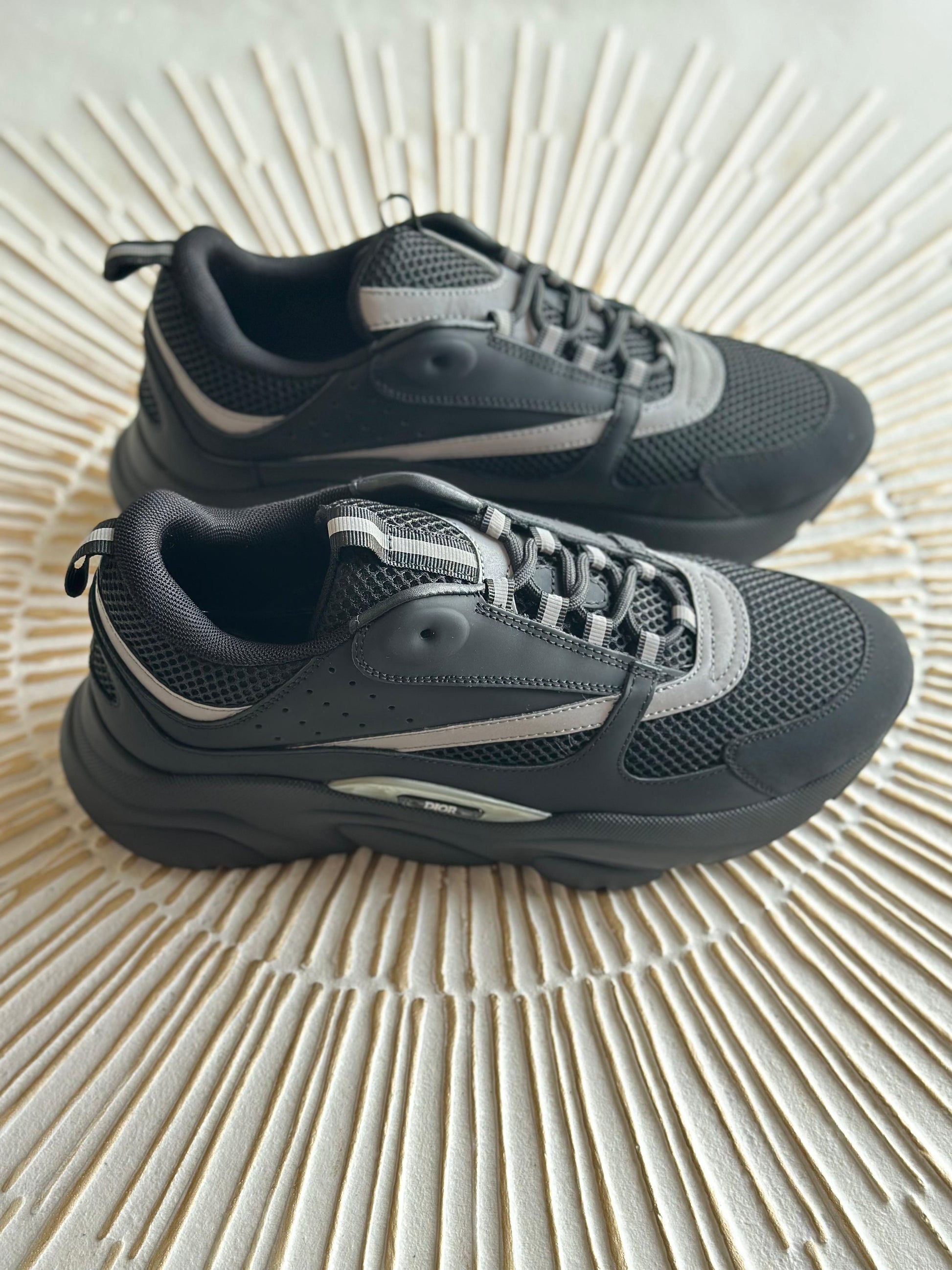 Dior B22 ‘Black Reflective’ Sneakers – Size 9 (US)