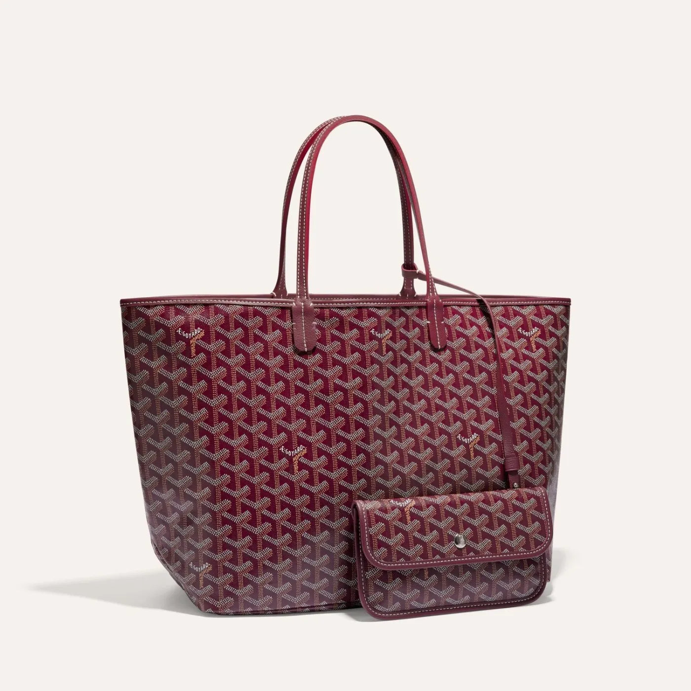 Goyard Saint Louis PM Bag Burgundy