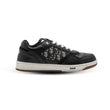 Dior B27 Uptown Low-Top Sneakers – Black Calfskin & Beige Dior Oblique (Style 3SN272ZIR_H965)