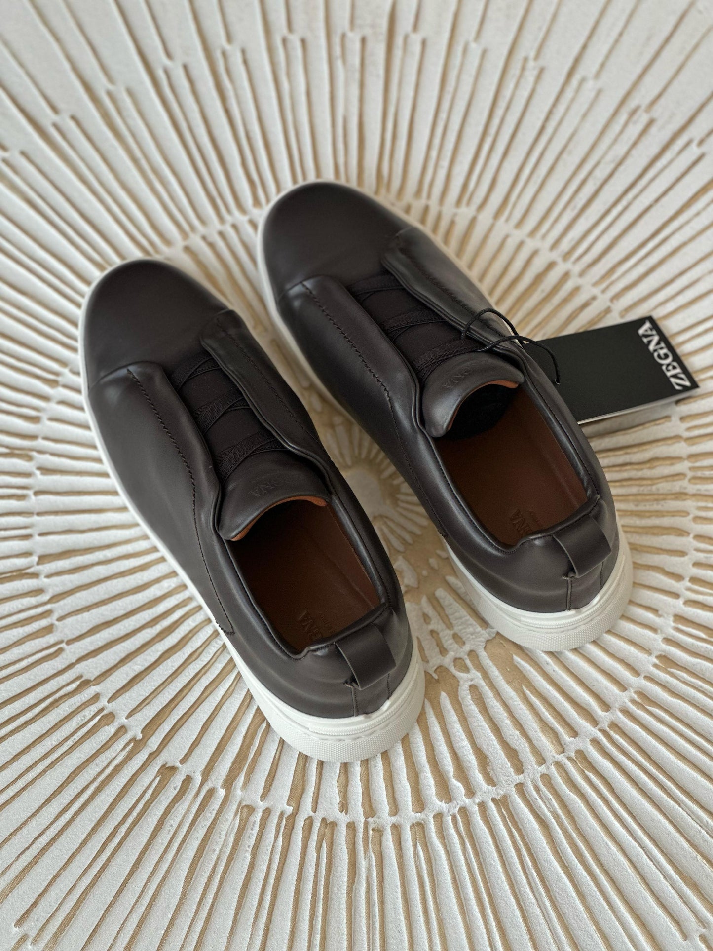 Black SECONDSKIN Triple Stitch™ Sneakers