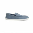 Hermès Job Loafer in Blue Suede Goatskin – Refined Casual Loafer with 'H' Cut-Out