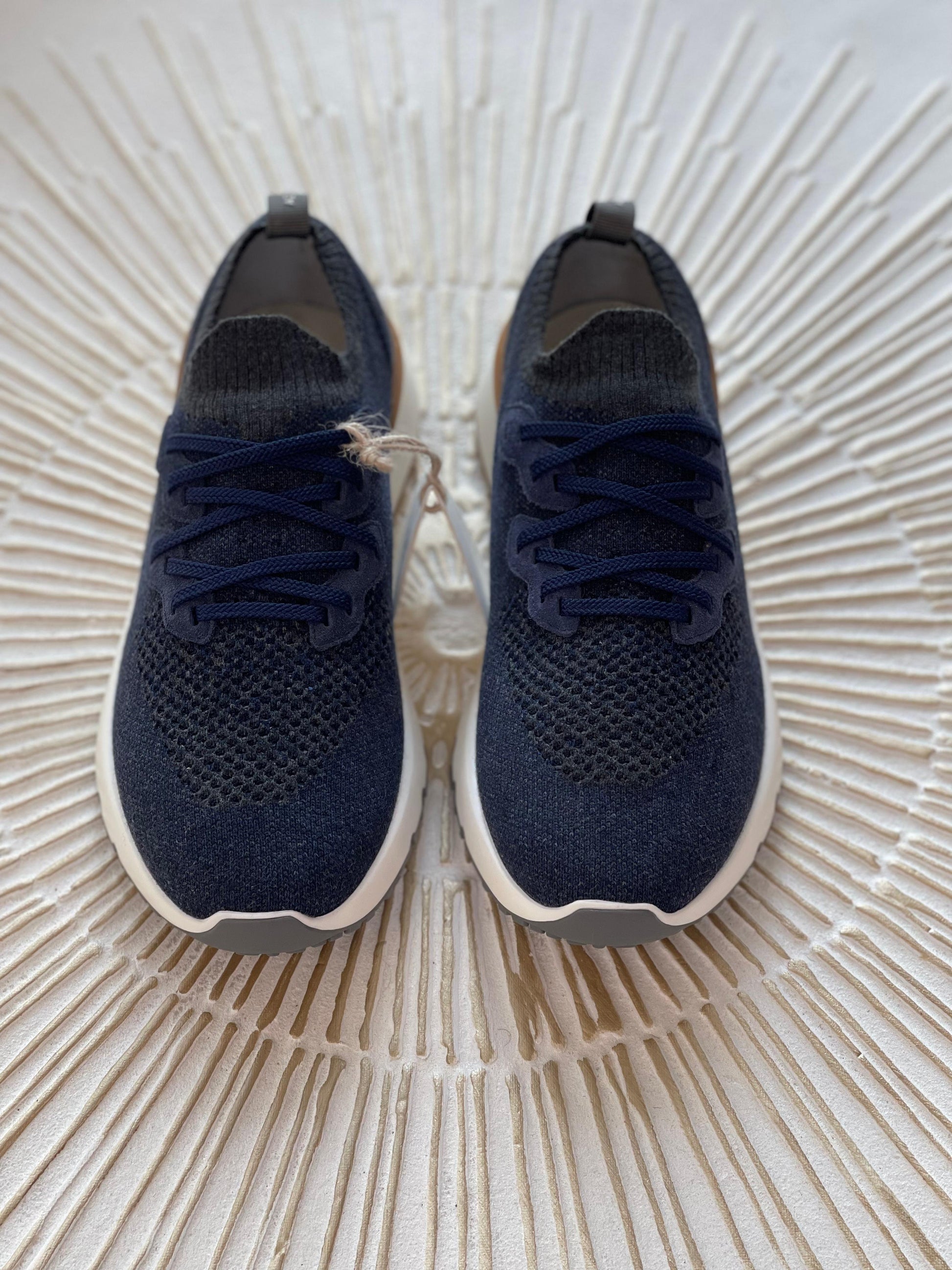 Brunello Cucinelli Cotton Chiné Knit Runners – Reversible Knit & EVA Sole