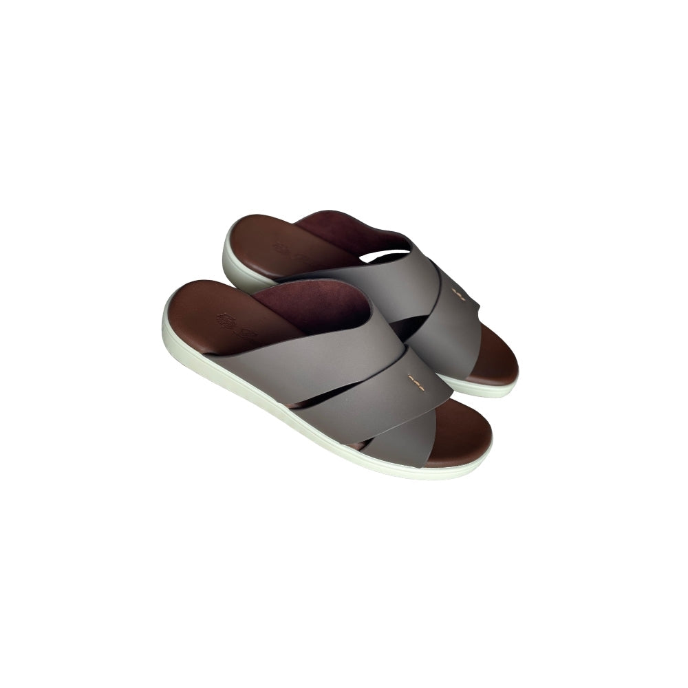 Loro Piana Palm Brown Sandal for Men – Luxury Italian Leather Footwear