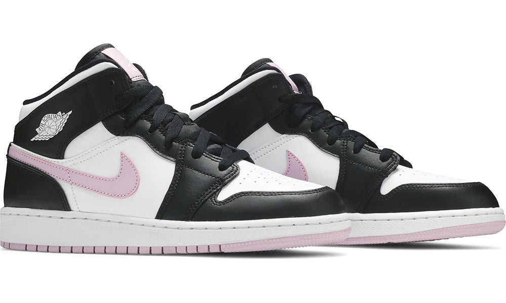 Air Jordan 1 Mid GS 'White Light Arctic Pink'