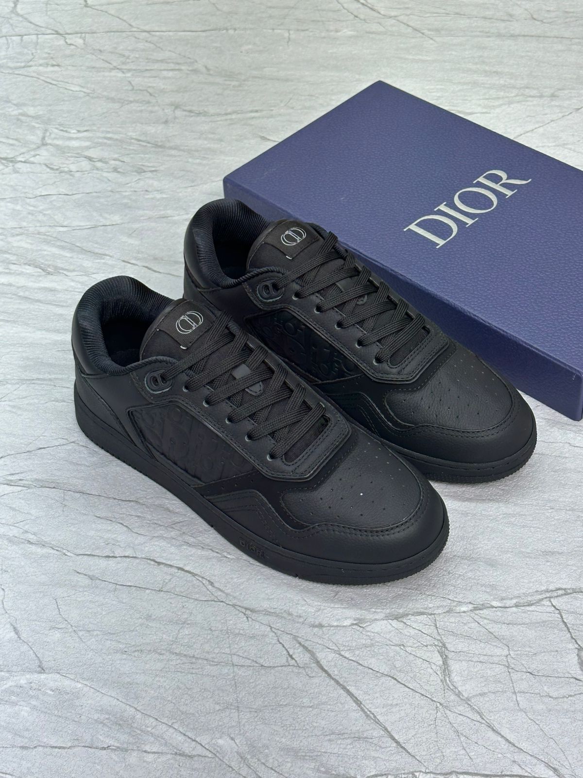 Dior B27 Uptown Low-Top Sneakers – Designer Leather Trainers for Men