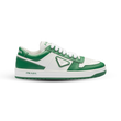 Prada Downtown Sneakers – Green & White Calf Leather 2EE364