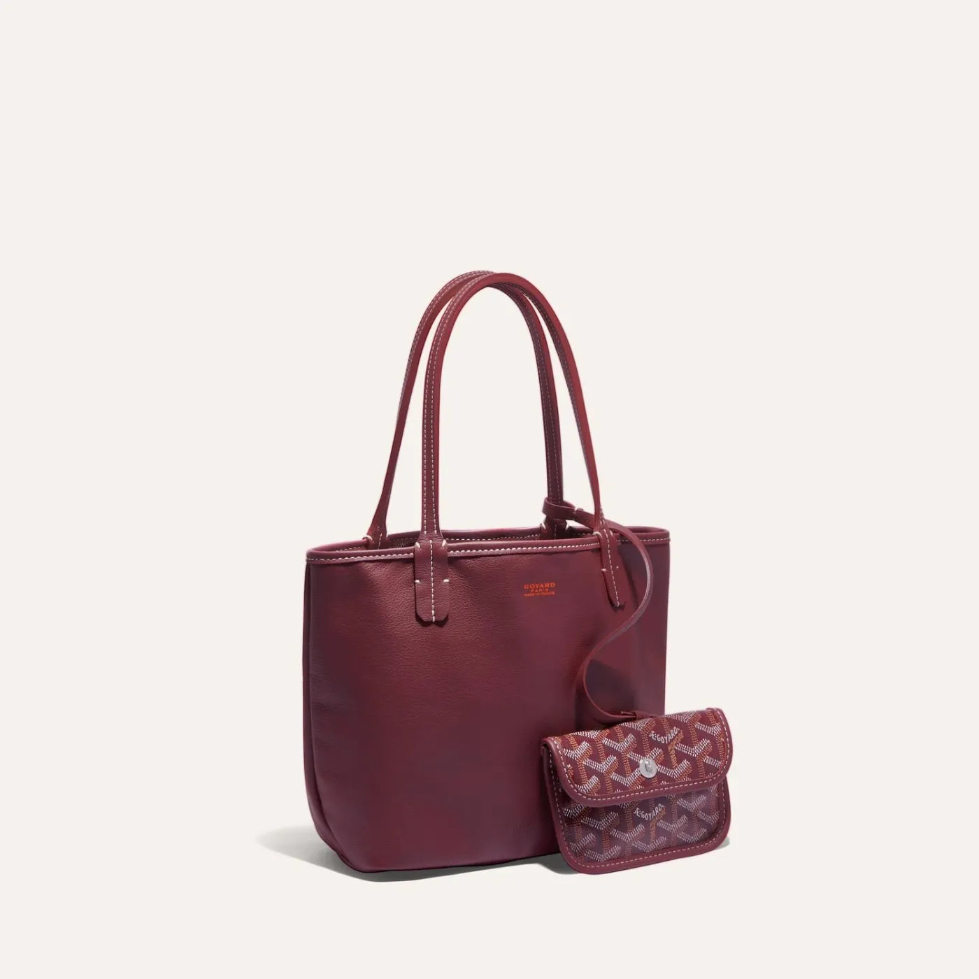 Goyard Anjou Mini Bag Burgundy