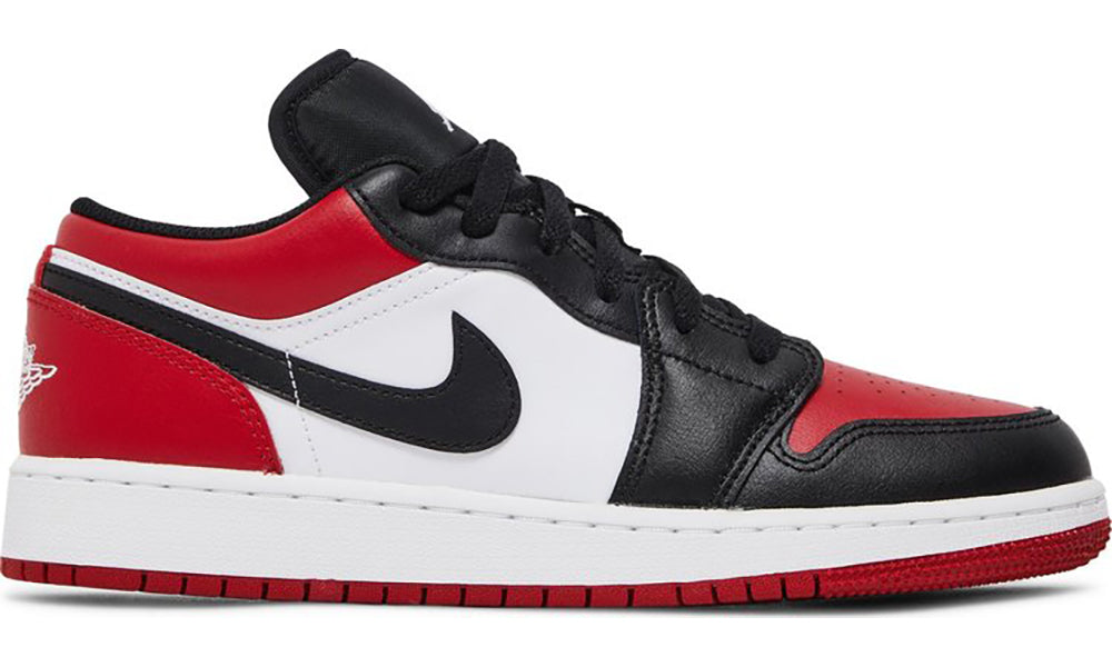 Air Jordan 1 Low GS 'Bred Toe'