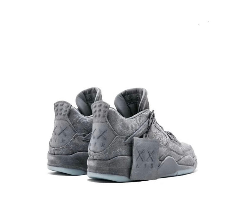 Air Jordan 4 x Kaws Grey