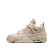 Air Jordan 4 beige canvas