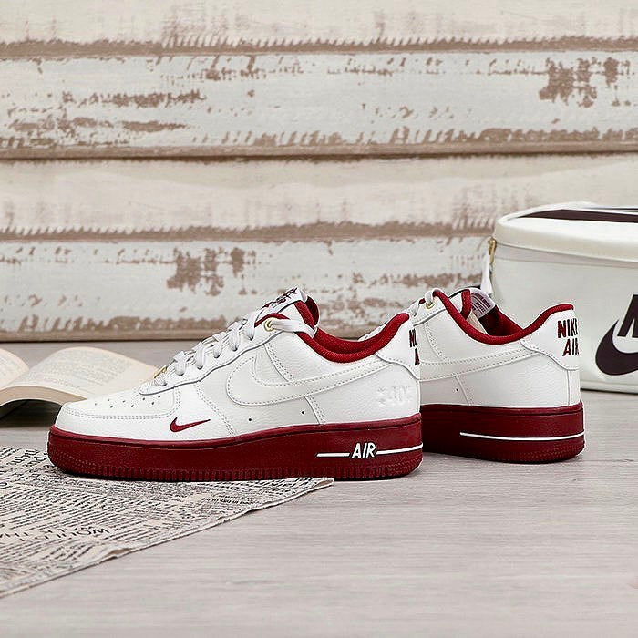 Nike Air Force 1 '07 SE 40th Anniversary Sail Team Red