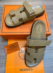 Hermes Chypre Beige Sandals