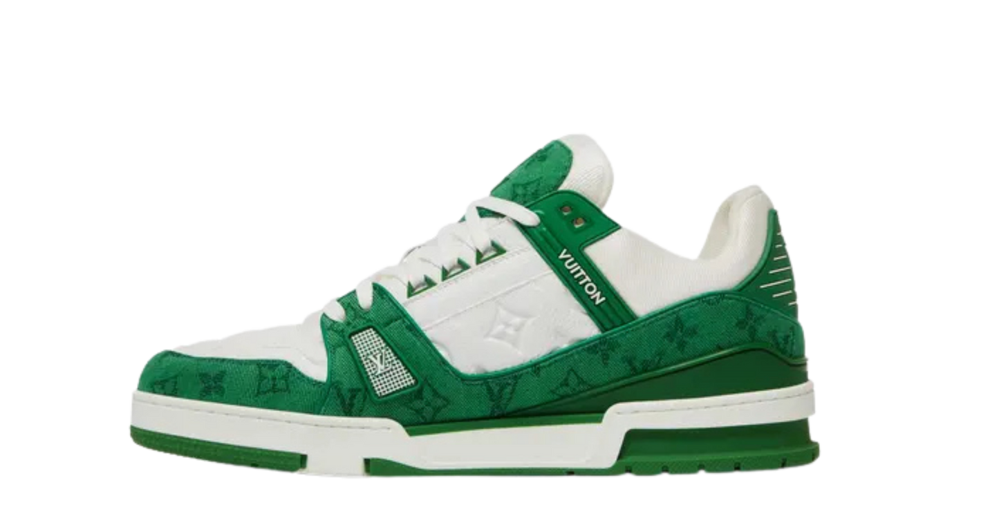 Louis Vuitton Green White Trainer